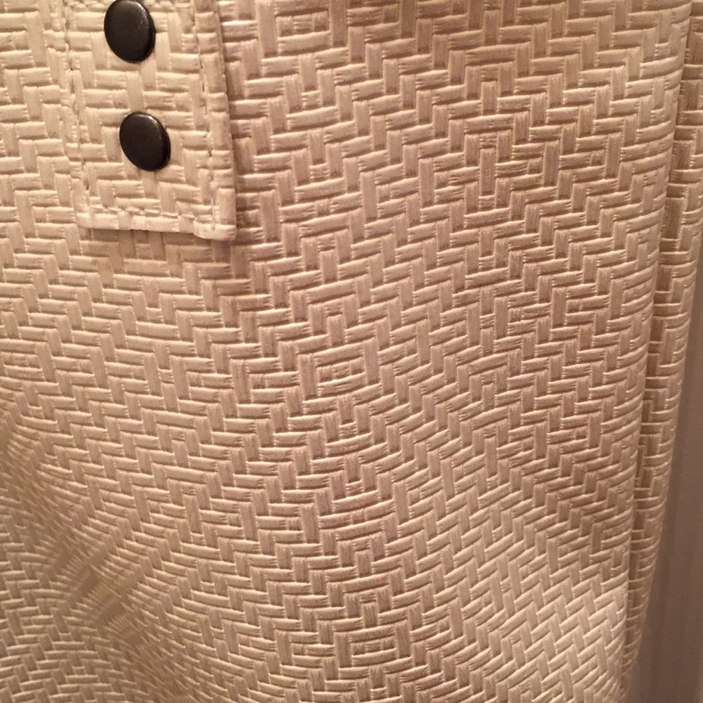 White Geometric Pattern Bag - image 2